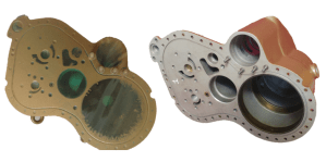 Powder Coating Masking before and after